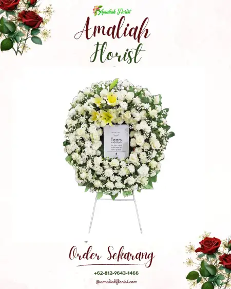 Krans Bunga Duka Sarampingan